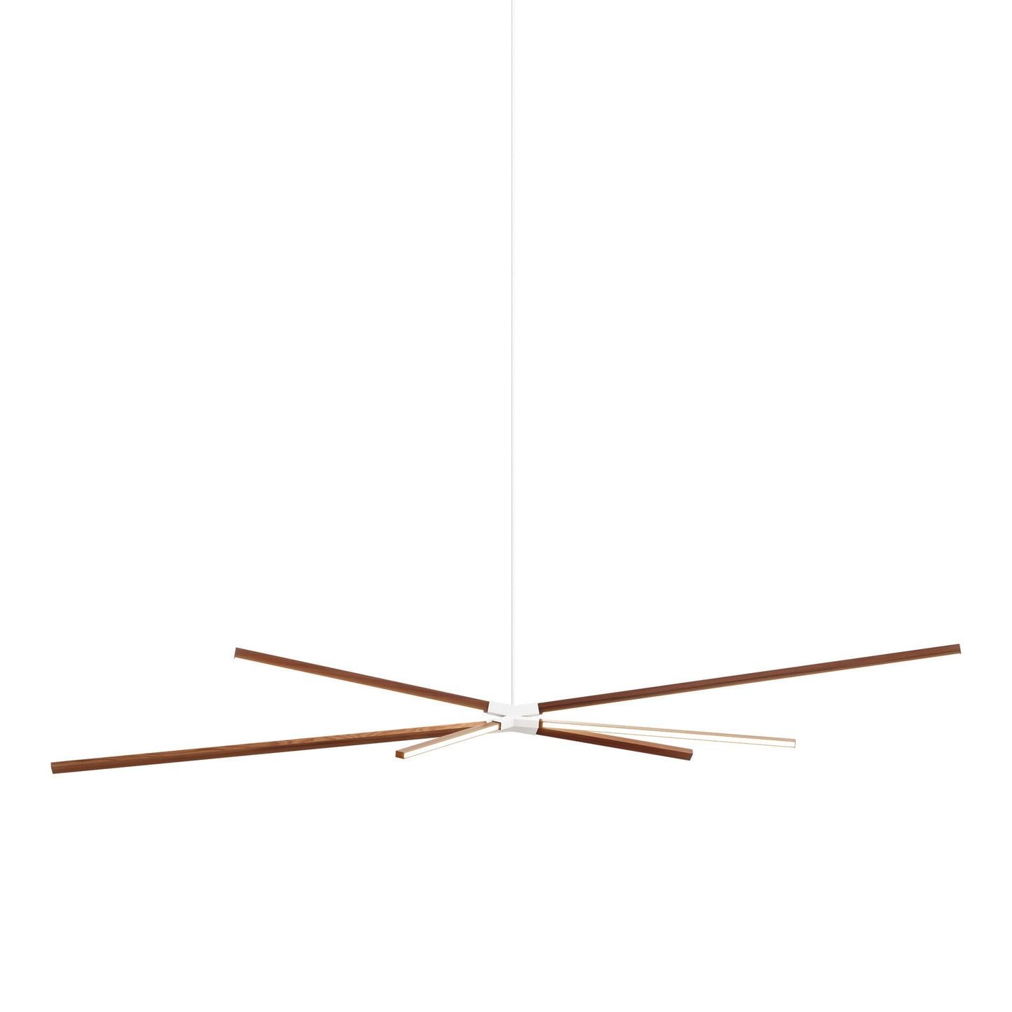 Skybang Big LED Pendant Light in Water Tower Redwood/White.