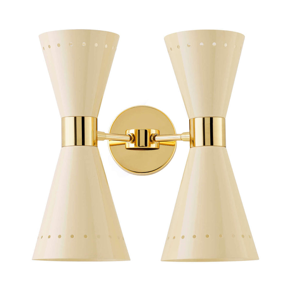 Megafono Wall Light in Ivory (4-Light).