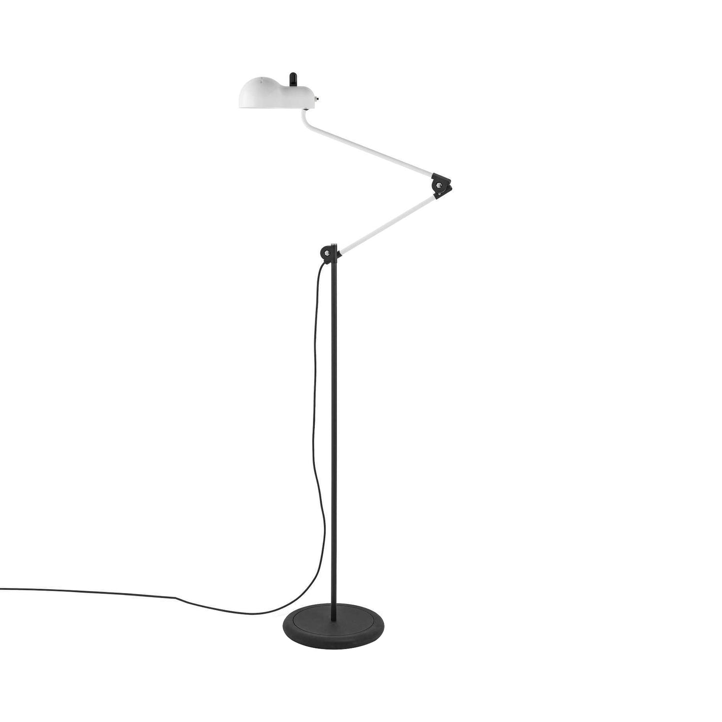 Topo Floor Lamp in White.