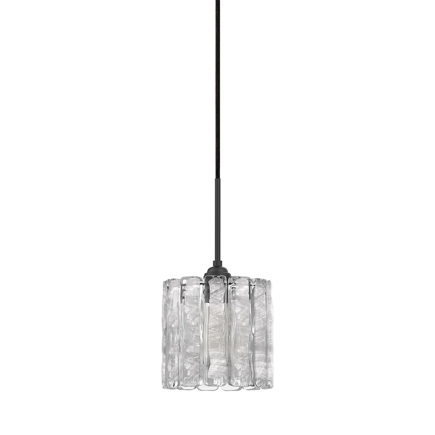 Xylo Pendant Light in Black/Black/White.