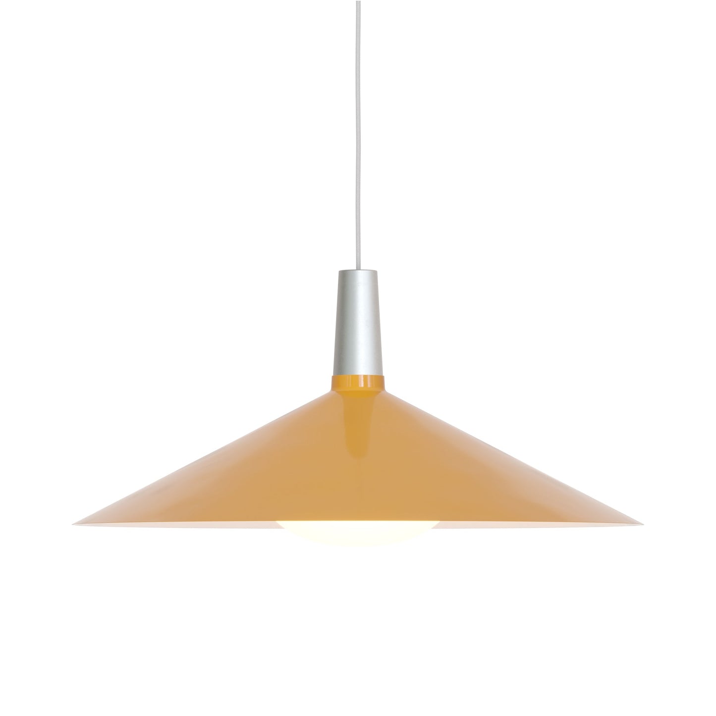 Bower Pendant Light in Yellow (Large).