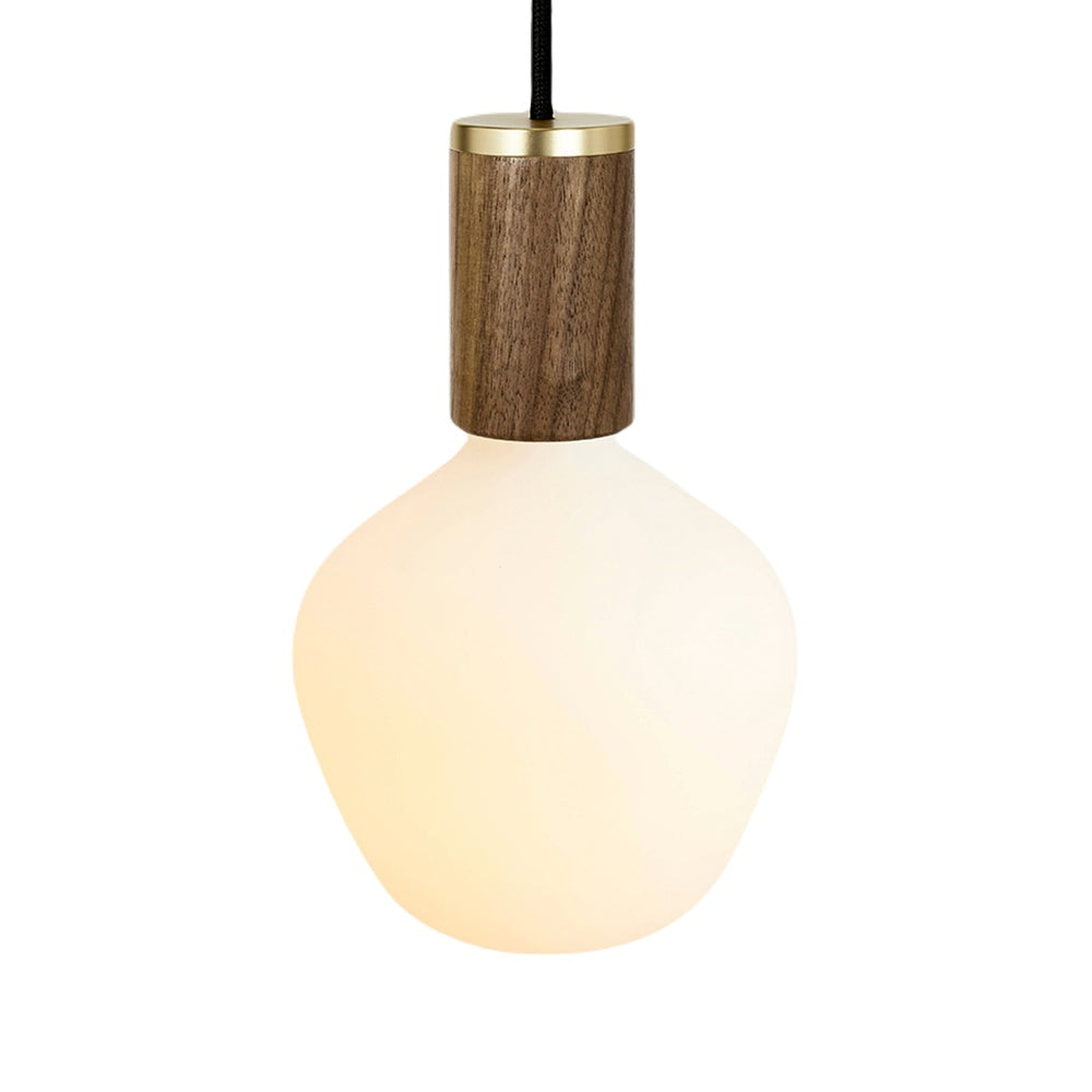 Enno Pendant Light in Walnut.