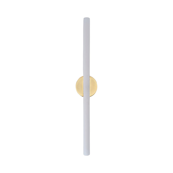 Kilter LED Wall Light in Solid Brass (Large).