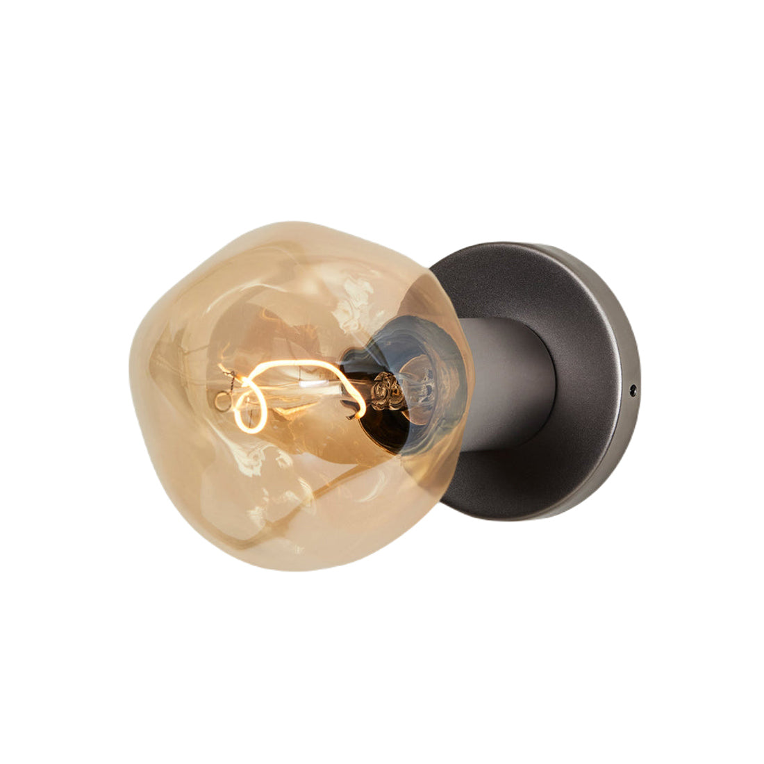 Lochan Voronoi I Outdoor Wall Light in Graphite.