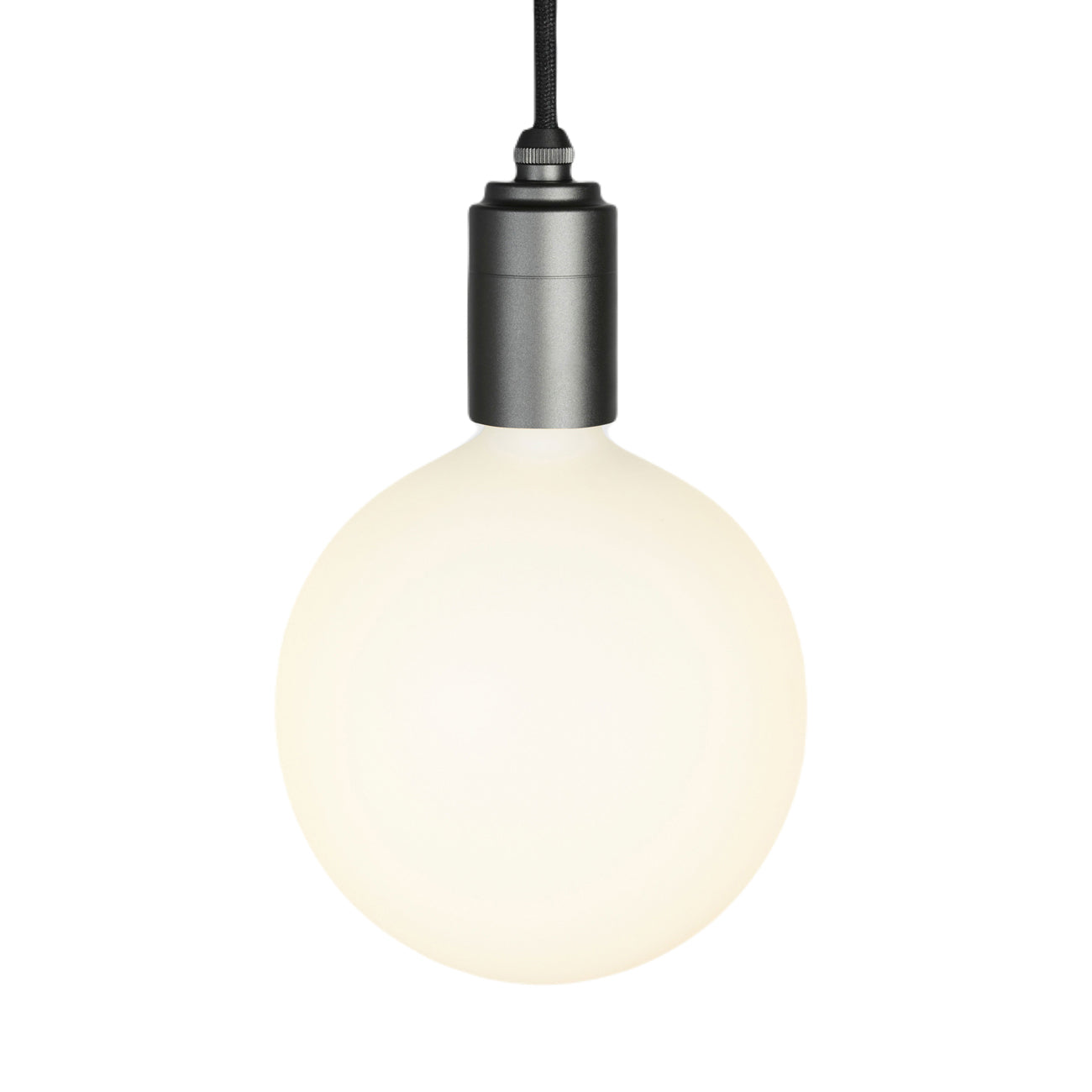 Sphere IV Plug-In Pendant Light in Graphite.