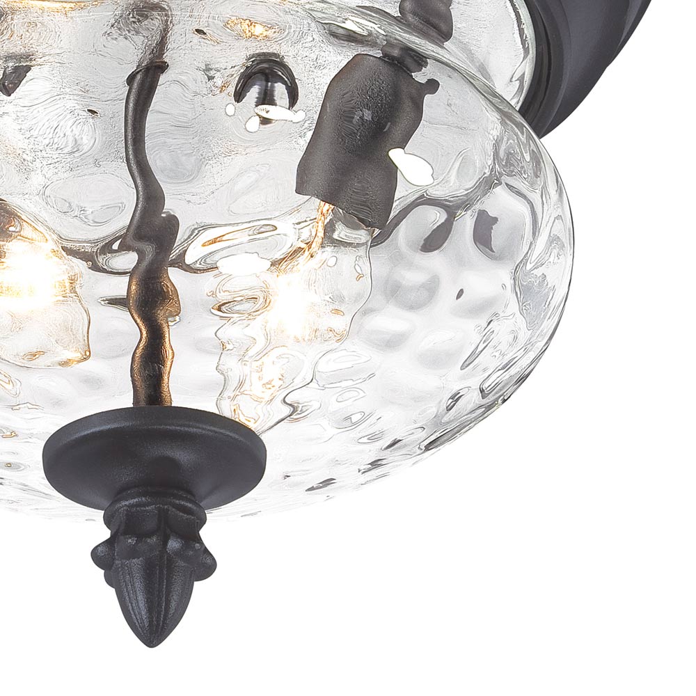 Ardmore Outdoor Flush Mount Ceiling Light in Detail.