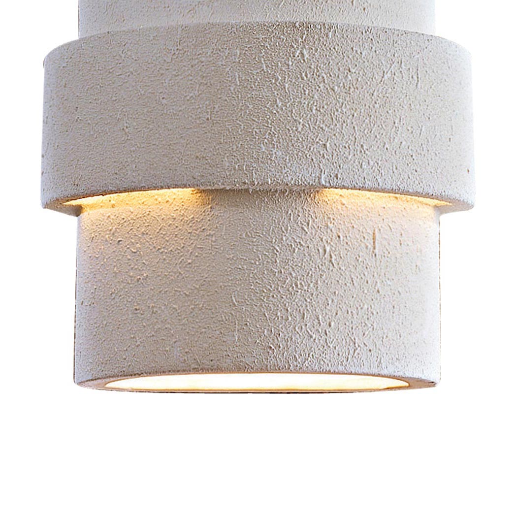 Ceramic Outdoor Wall Light in Detail.