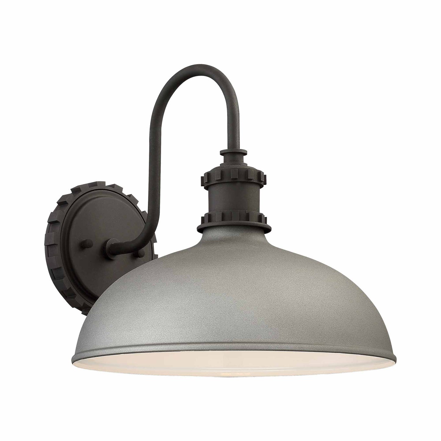 Escudilla Outdoor Wall Light in Sand Silver.
