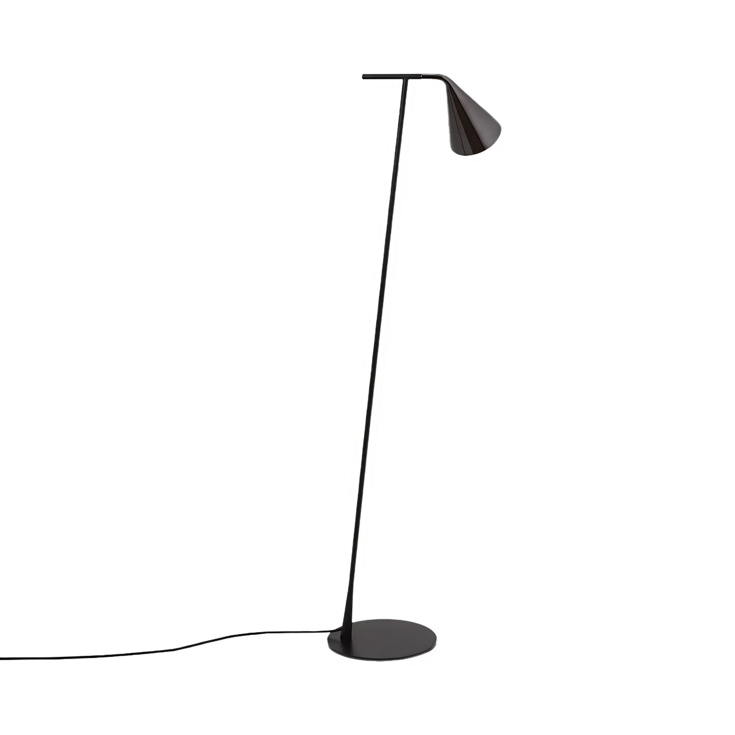 Gordon Floor Lamp in Matte Black.