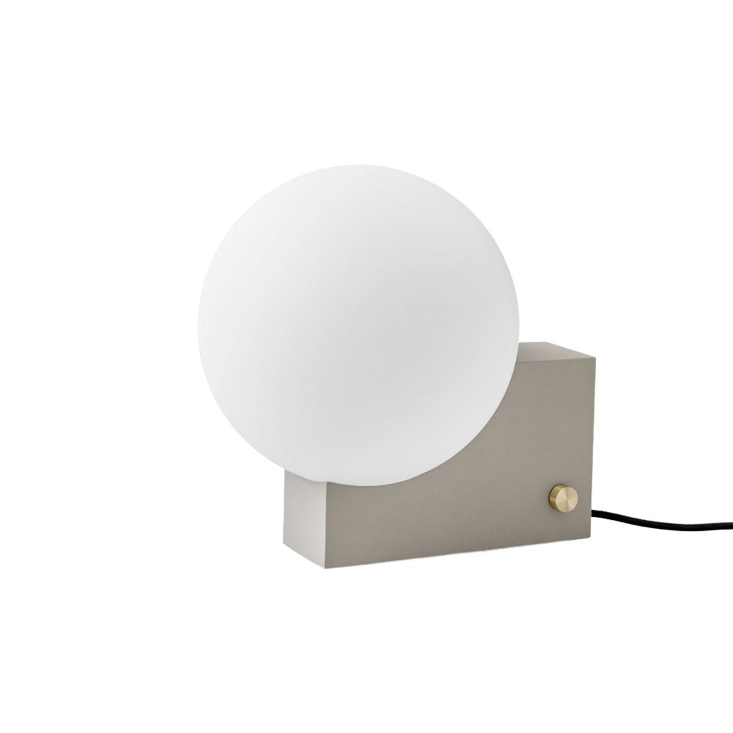 Journey SHY1 LED Table Lamp in Silk Grey.