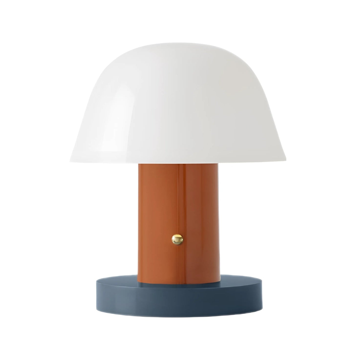 Setago JH27 Portable Table Lamp in Rust/Thunder.