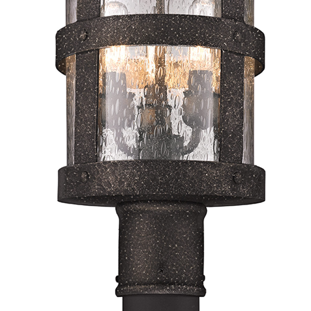 Barbosa Outdoor Post Light in Detail.