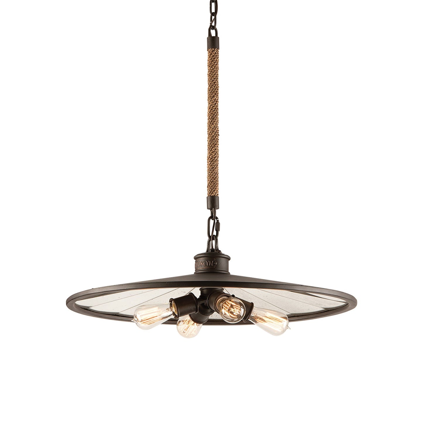 Brooklyn Multi Light Pendant Light (4-Light).