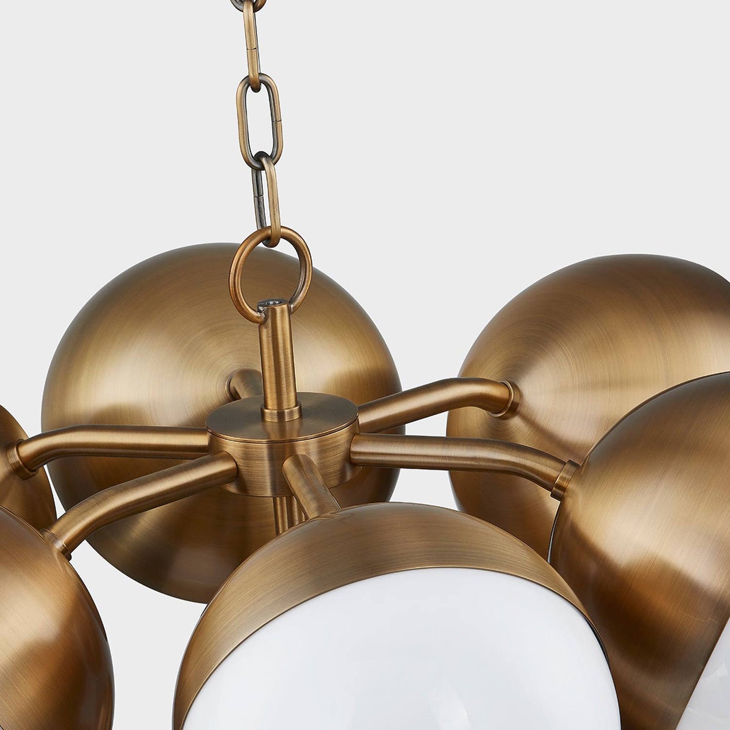 Cupertino Chandelier in Detail.