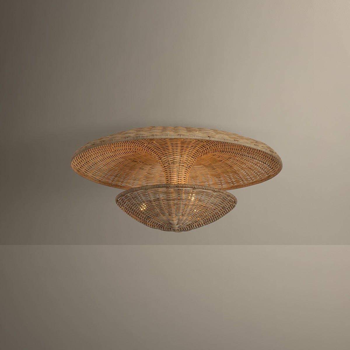 Draco Semi Flush Mount Ceiling Light in Detail.