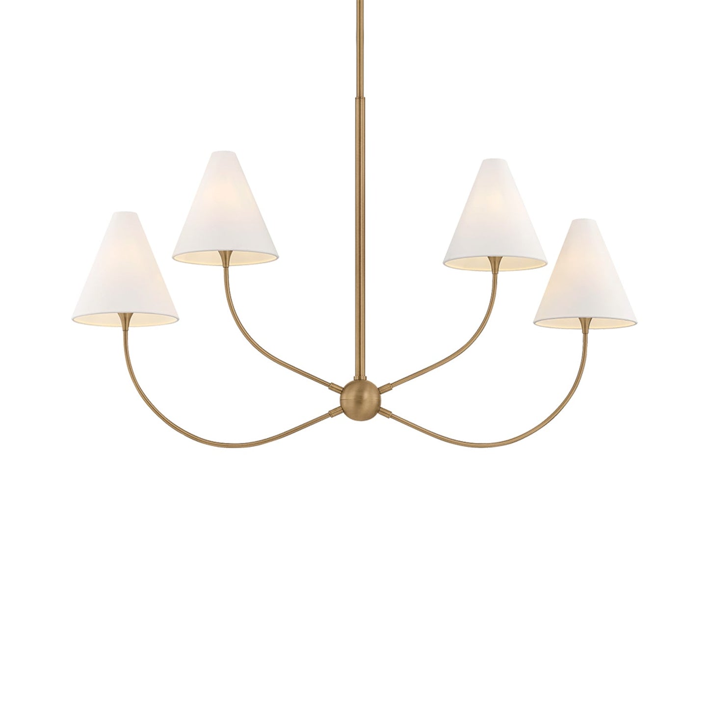 Evermore Linear Chandelier in Detail.
