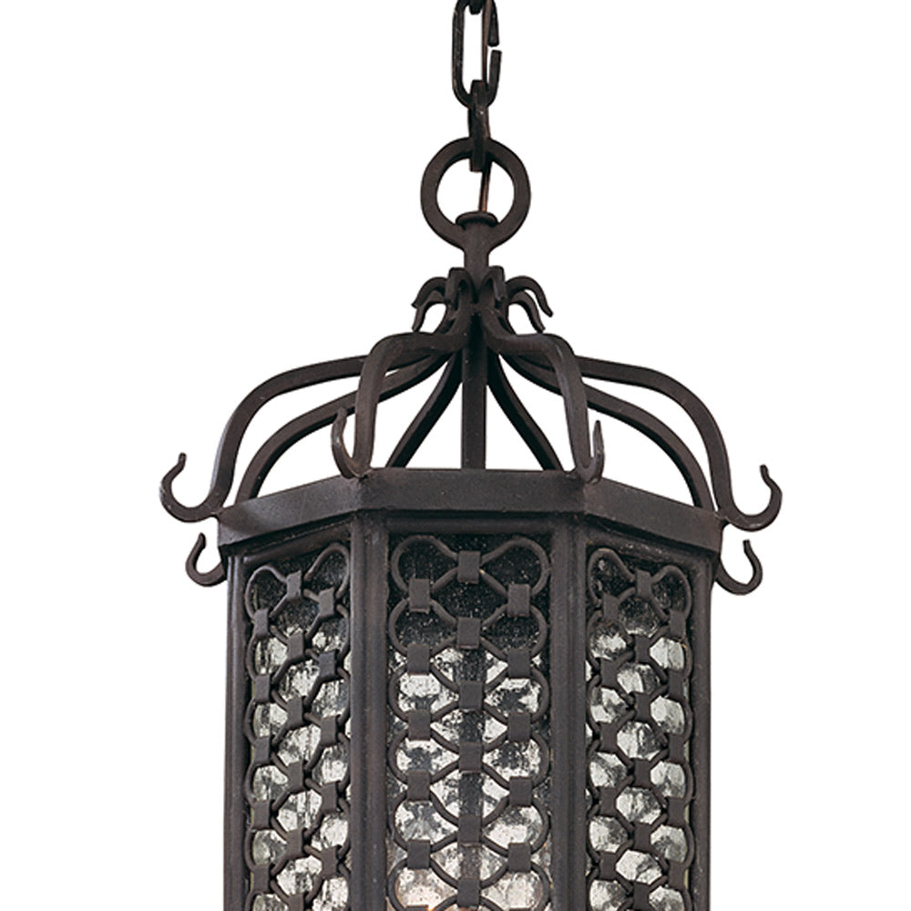 Los Olivos Outdoor Pendant Light in Detail.