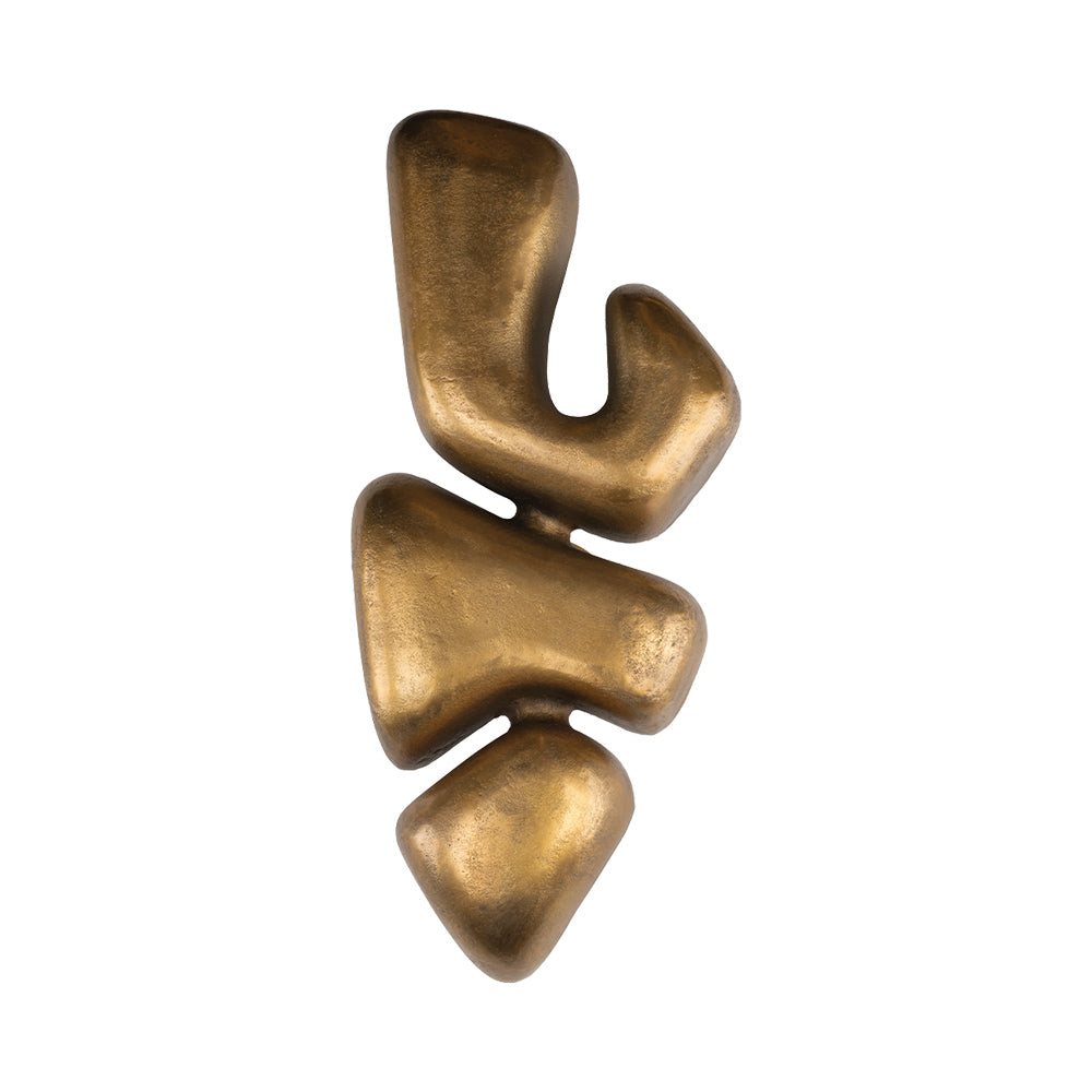 Orphir Wall Light in Patina Brass.
