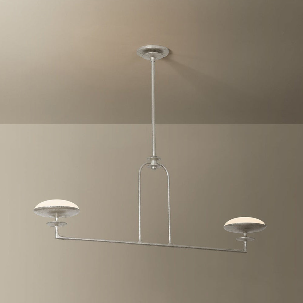Pacific LED Linear Chandelier in Detail.
