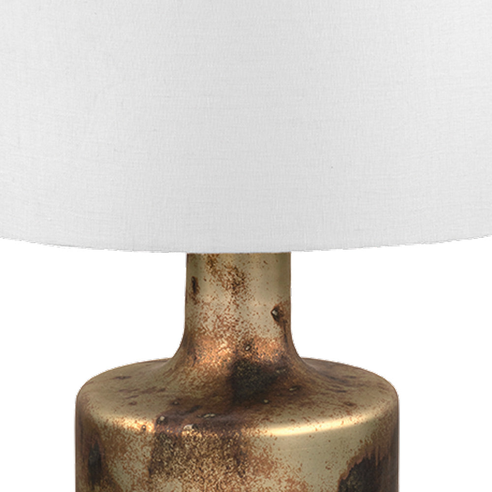Terron Round Table Lamp in Detail.