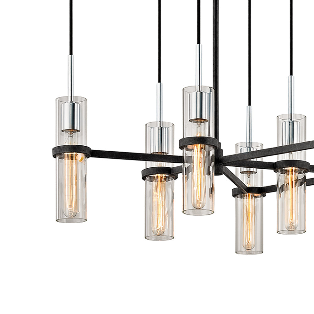 Xavier Linear Chandelier in Detail.