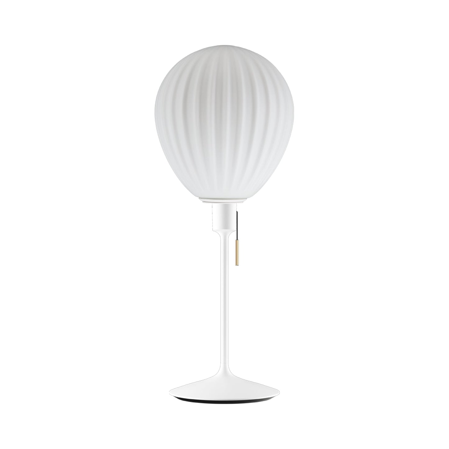 Around The World Table Lamp in White (31-Inch).