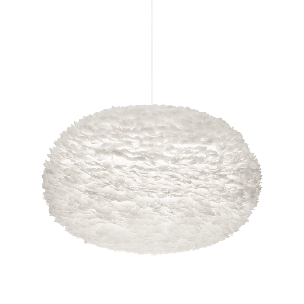 Eos Pendant Light in White/White (43.3-Inch).