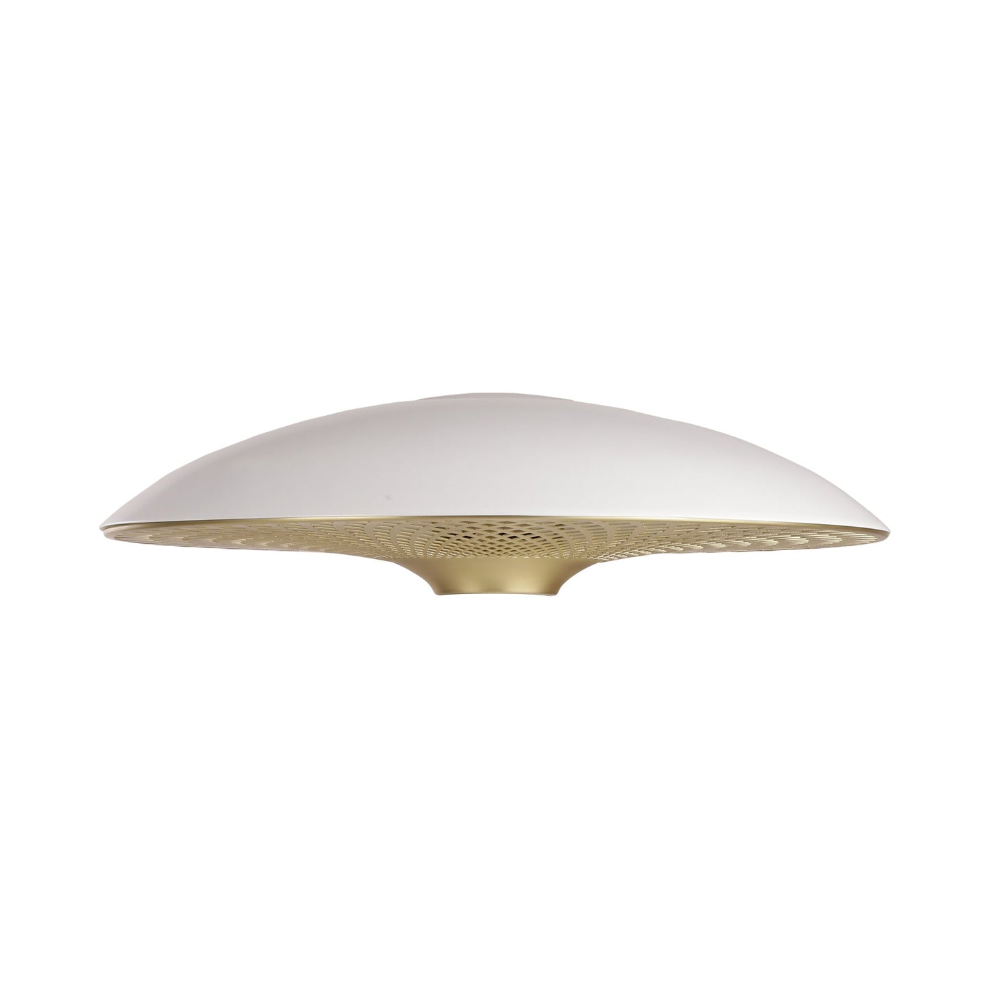 Manta Ray Floor Lamp in White/White.