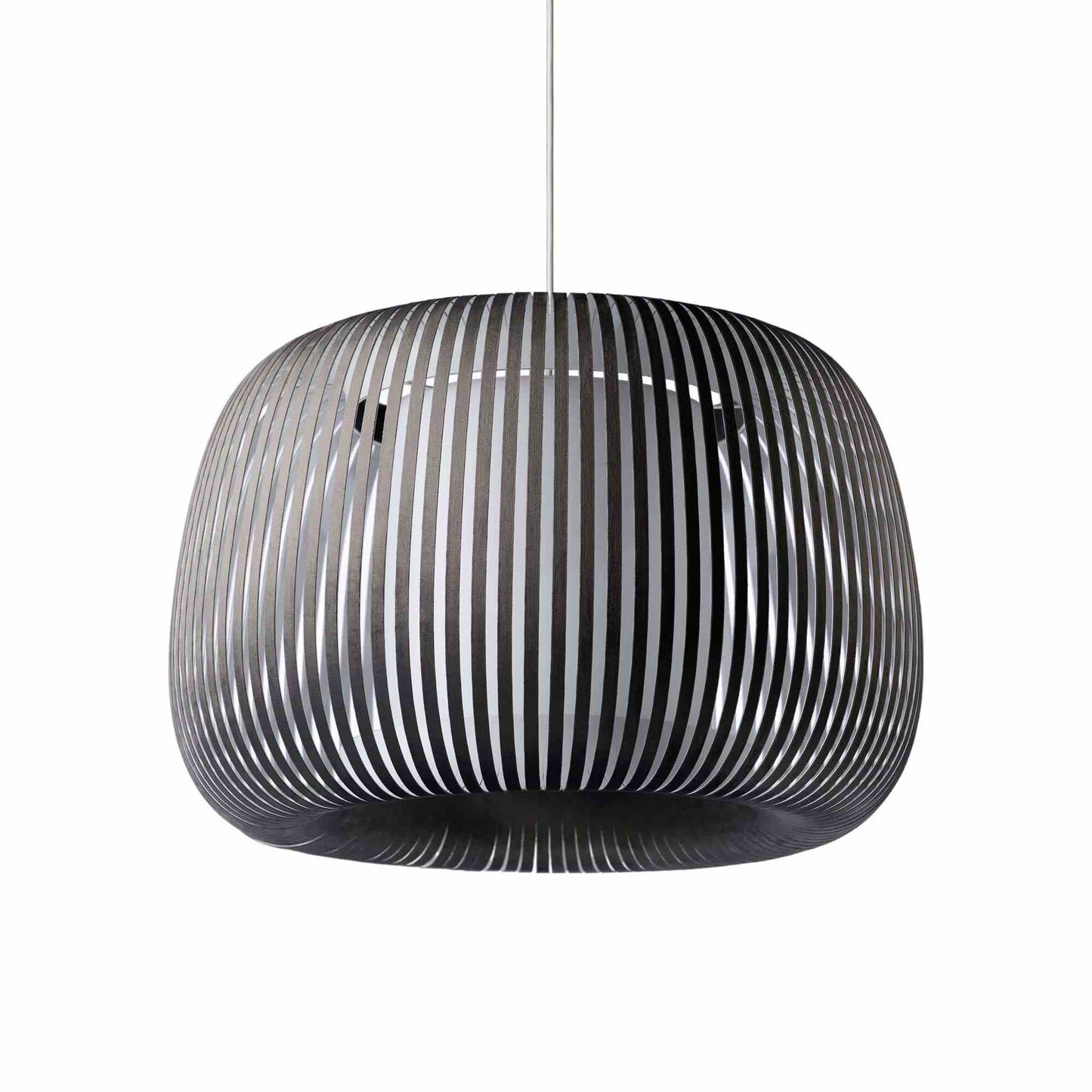 Ova Pendant Light in Dark Gray (30-Inch).