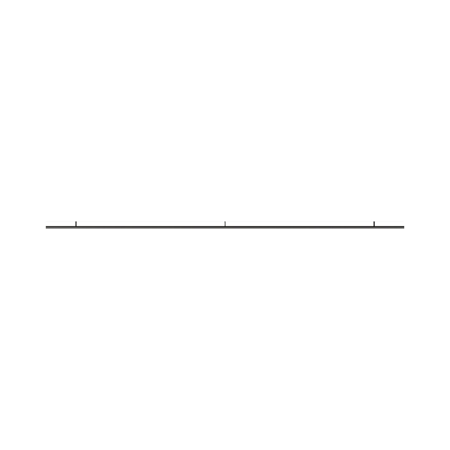 Circus Ceiling Track in Black (118-Inch/Rectangular).