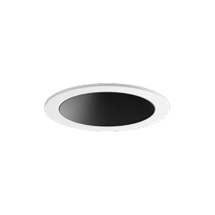 Entra CL 3-Inch LED Downlight Trim/Module in Black/White (Round/Flanged).