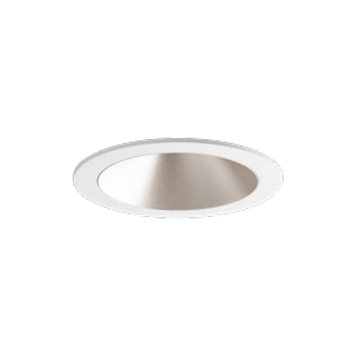 Entra CL 3-Inch LED Downlight Trim/Module in Champagne/White (Round/Flanged).