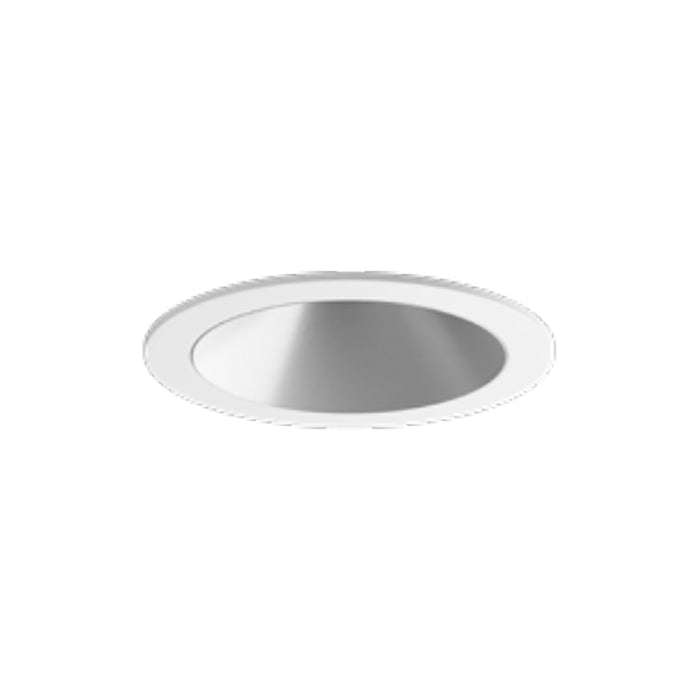 Entra CL 3-Inch LED Downlight Trim/Module in Satin Silver/White (Round/Flanged).