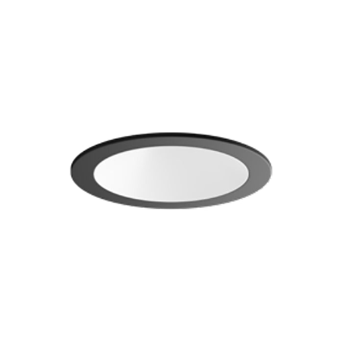 Entra CL 3-Inch LED Downlight Trim/Module in White/Black (Round/Flanged).