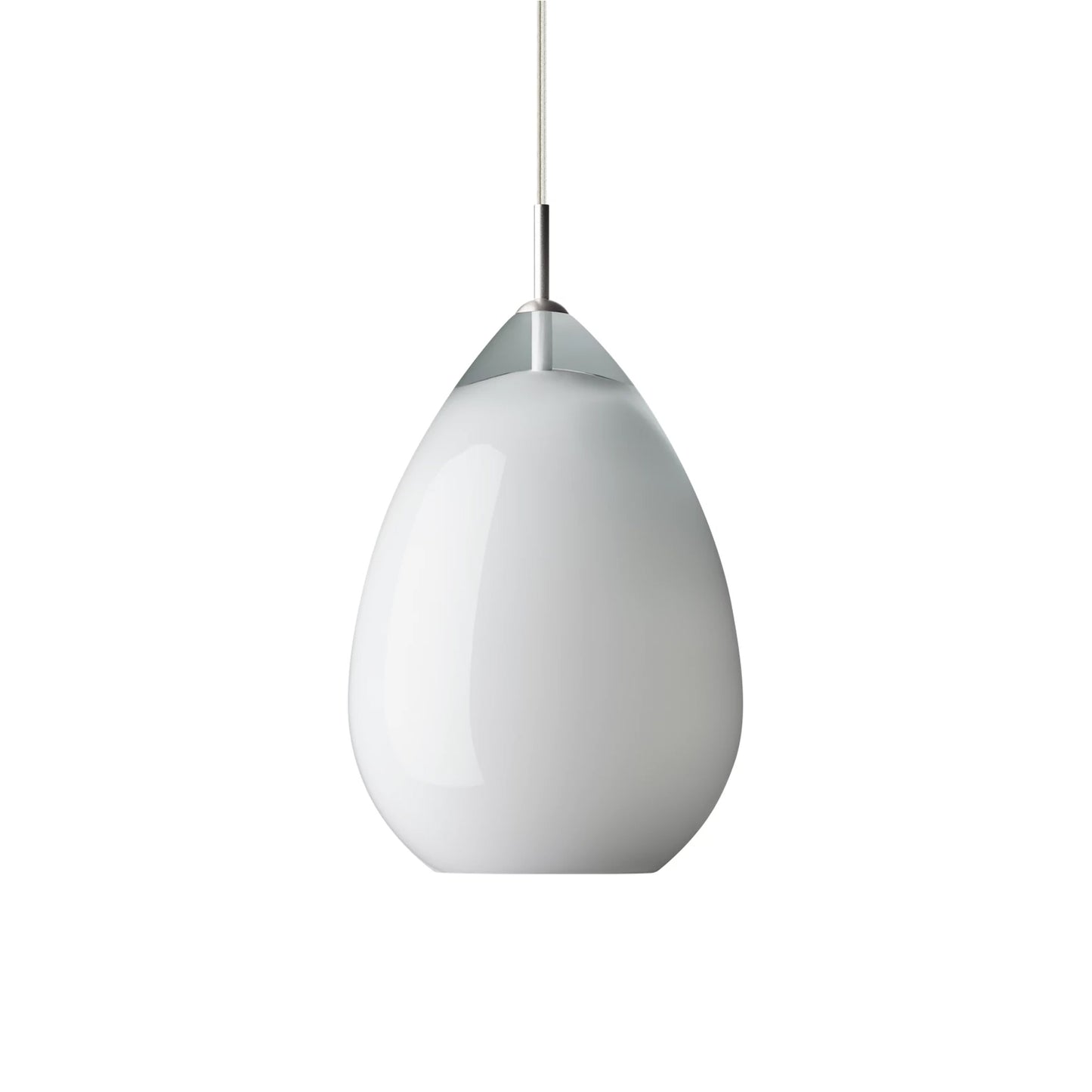 Alina Grand Pendant Light in White.