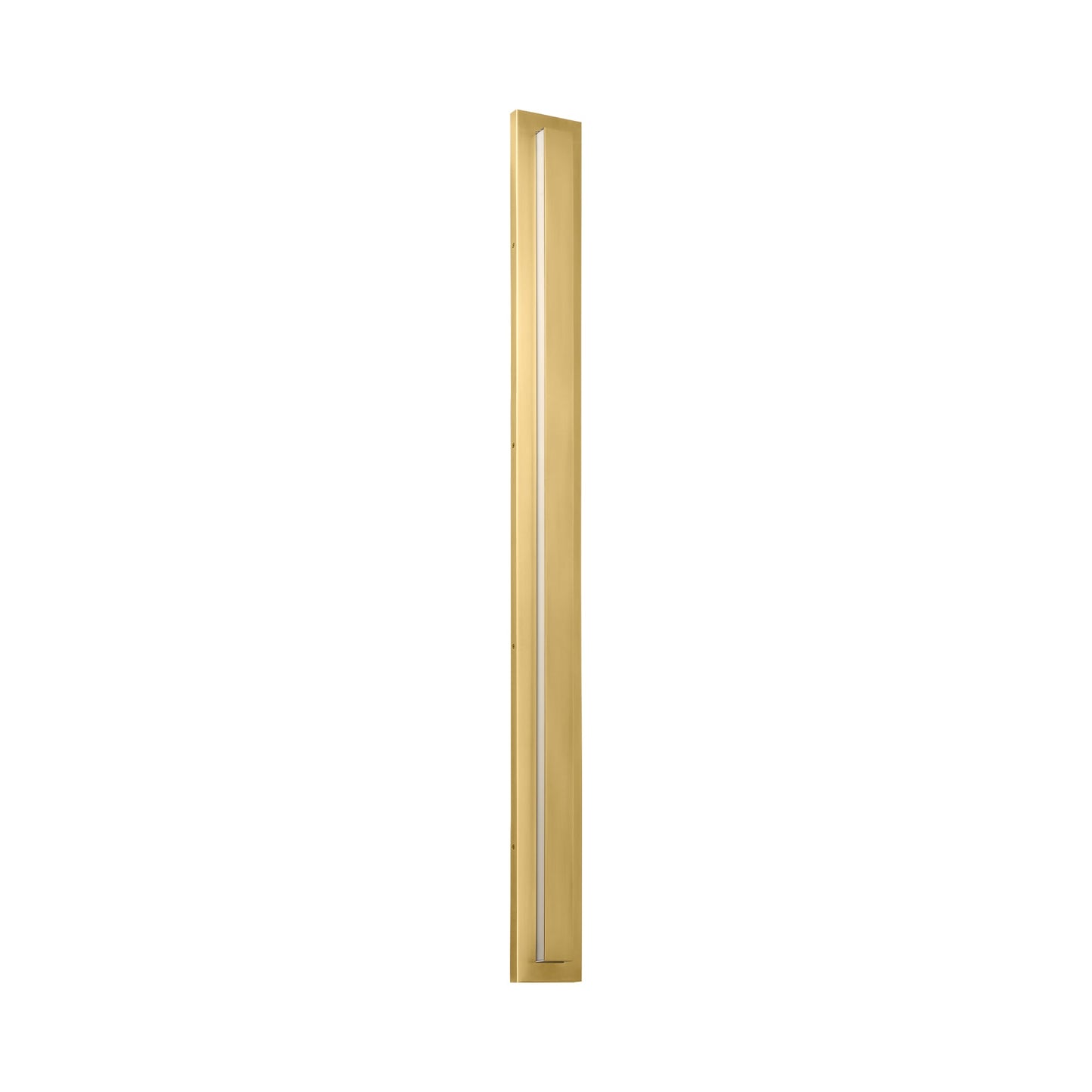 Aspen Outdoor LED Wall Light in Natural Brass (X-Grande).