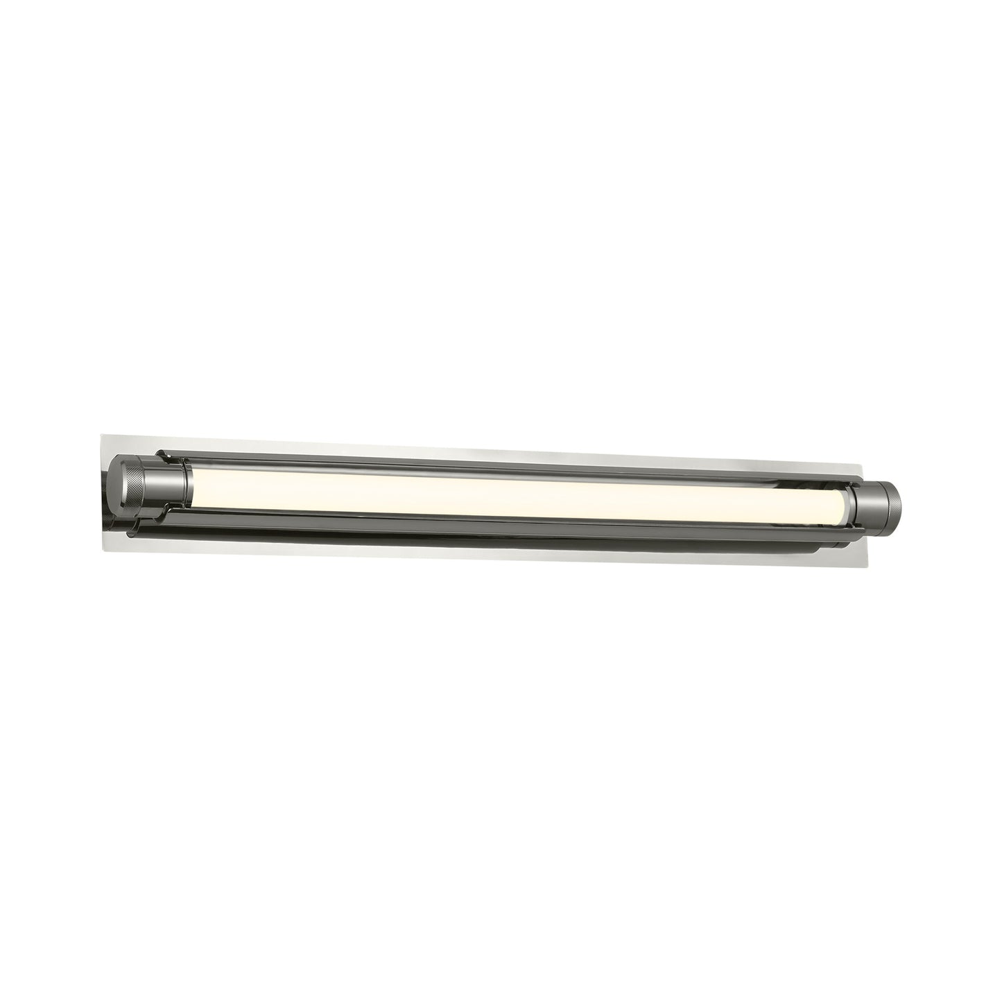 Capa LED Bath Vanity Light in Polished Nickel (36-Inch).
