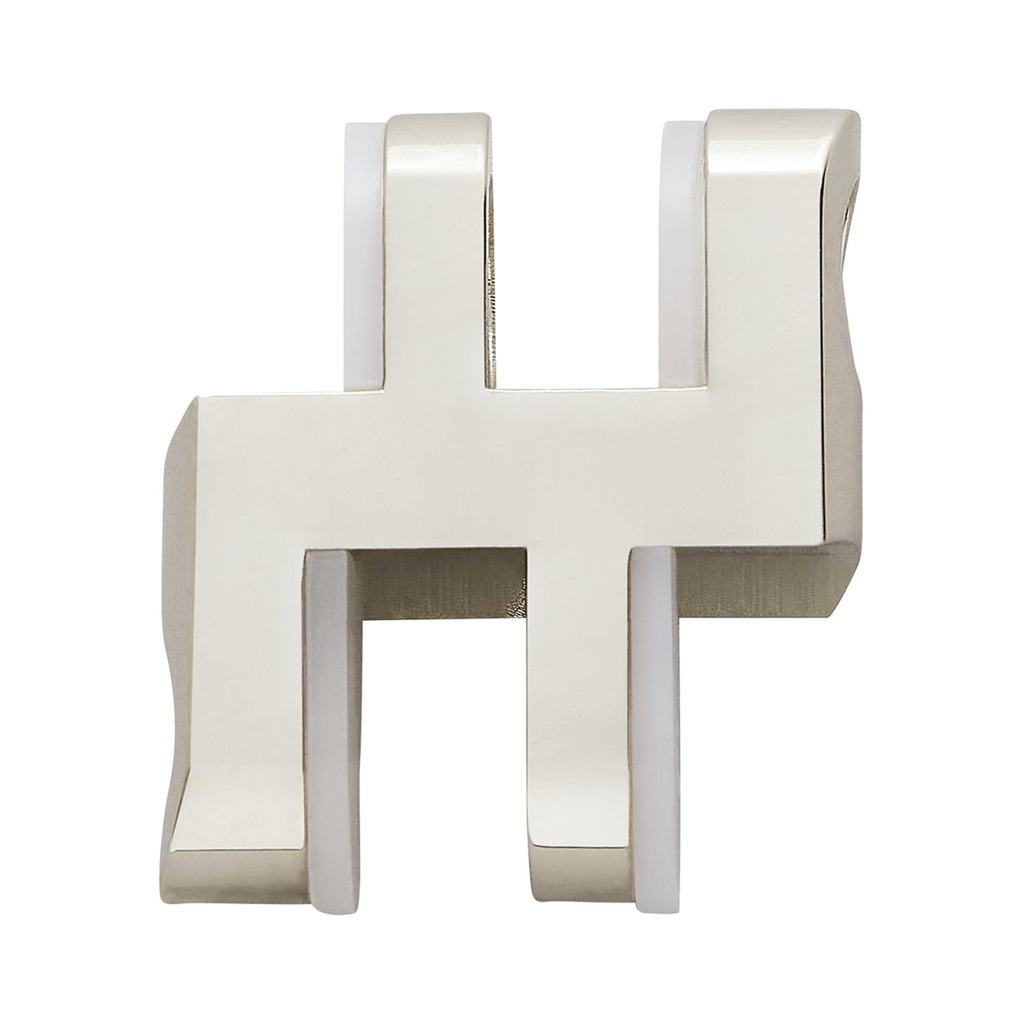 Collier Isolated Mechanical Connector in Polished Nickel.