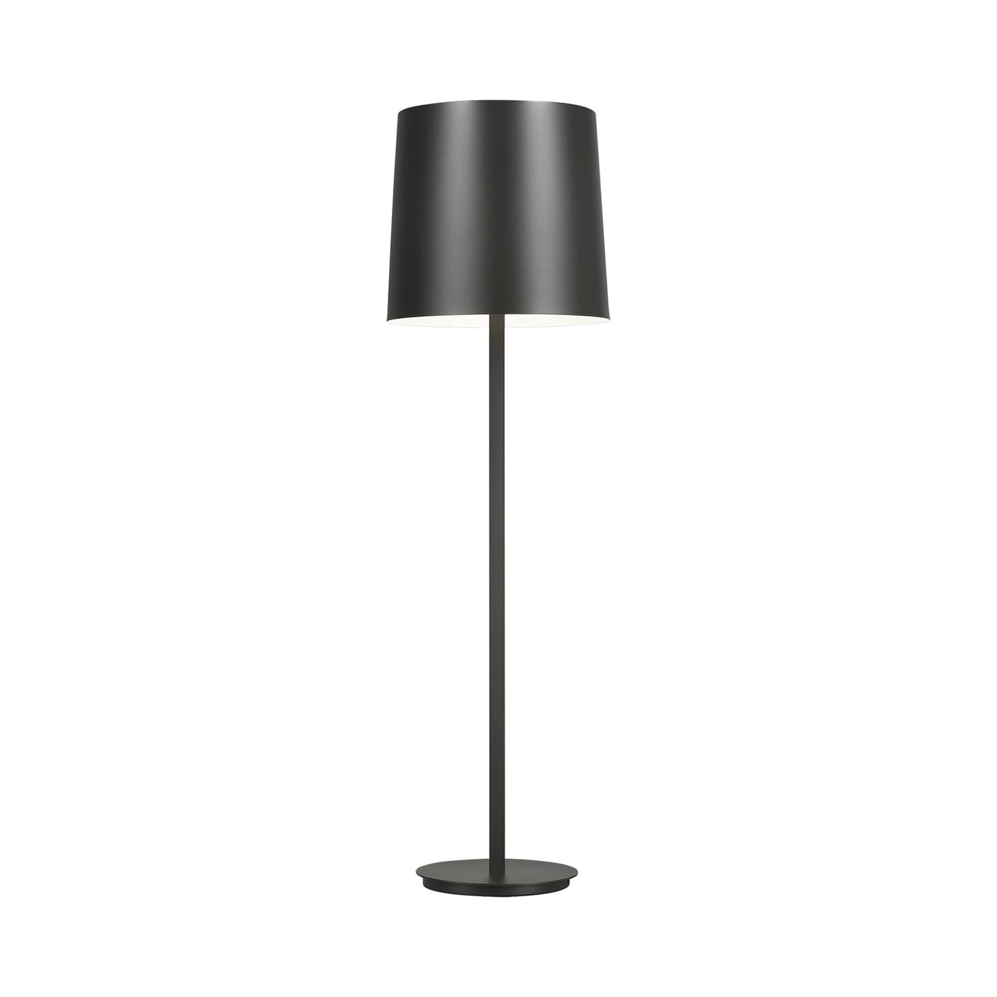 Lucia Outdoor LED Floor Lamp in Bronze.