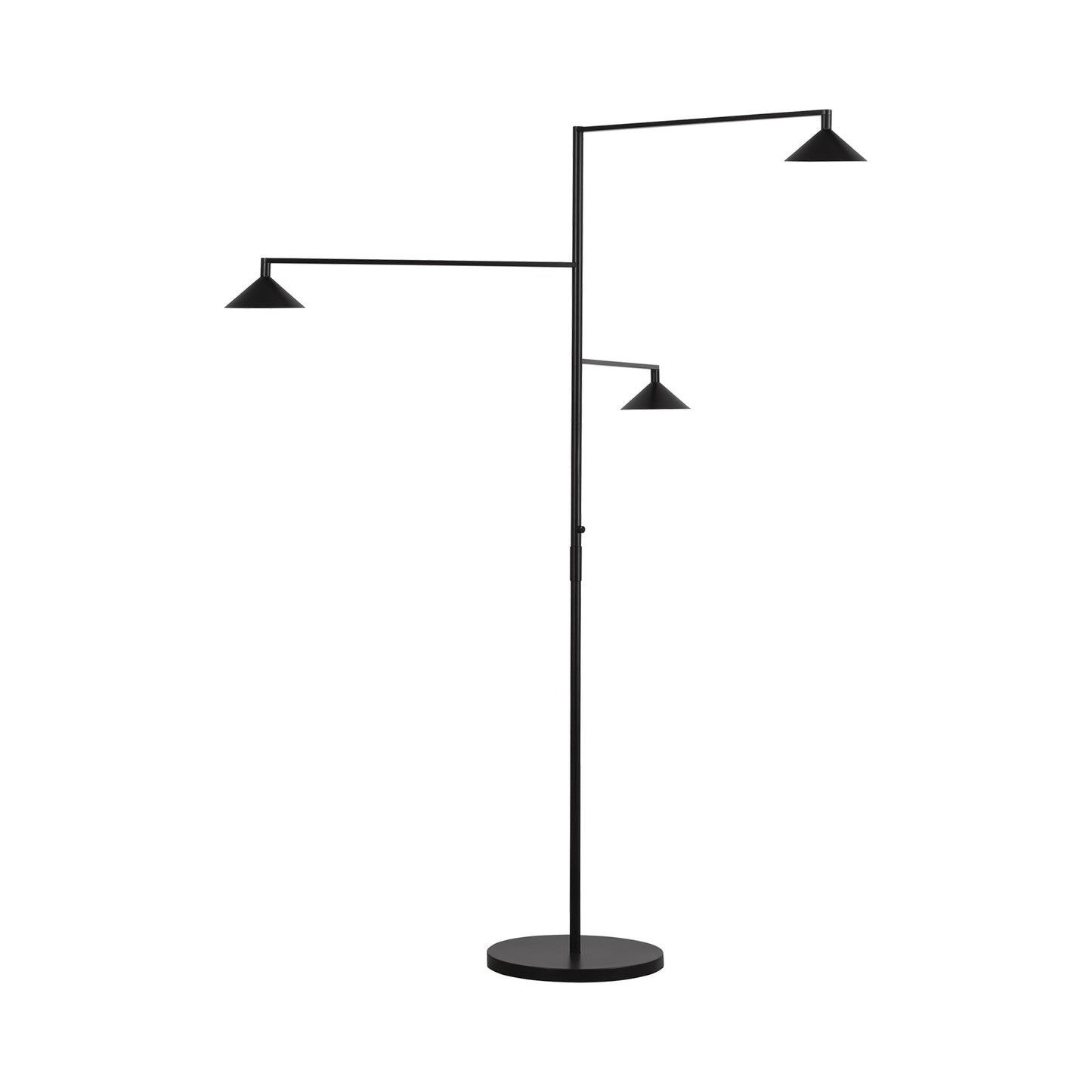 Mill Outdoor LED Floor Lamp (3-Light).