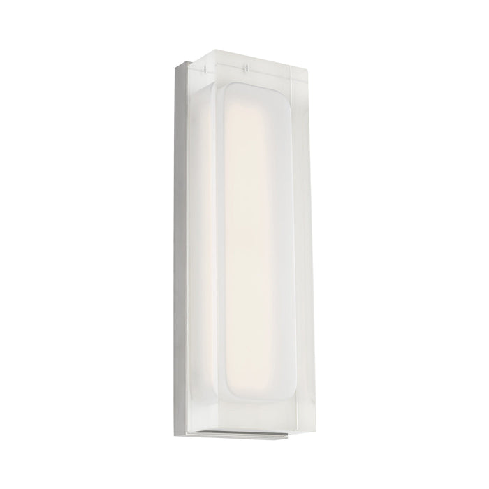 Milley LED Wall Light in Polished Nickel (13-Inch).