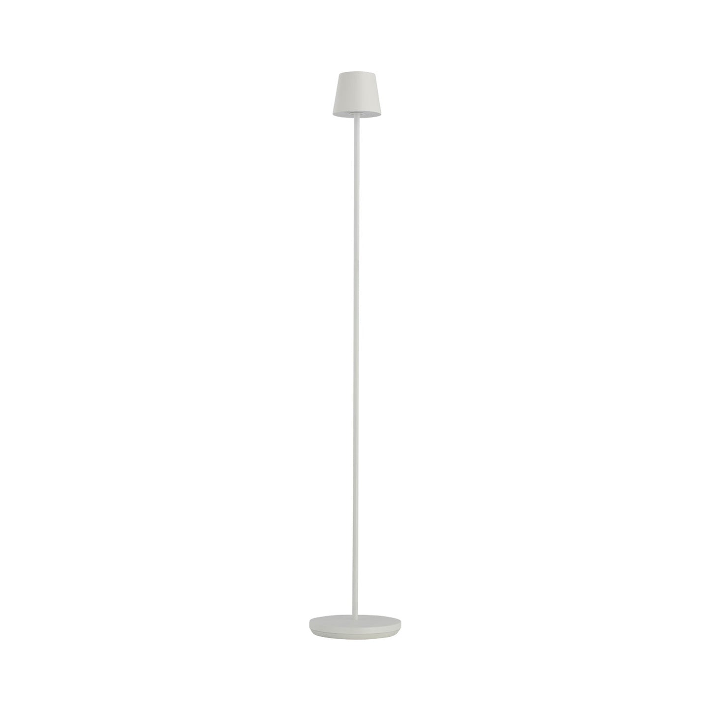 Nevis LED Floor Lamp in Matte White.