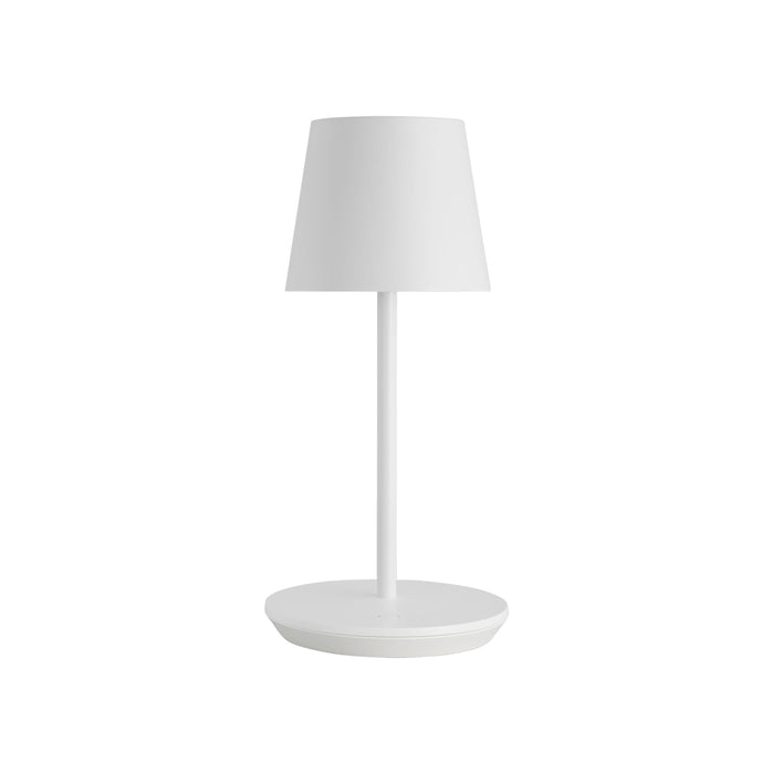 Nevis LED Table Lamp in Matte White (Small).
