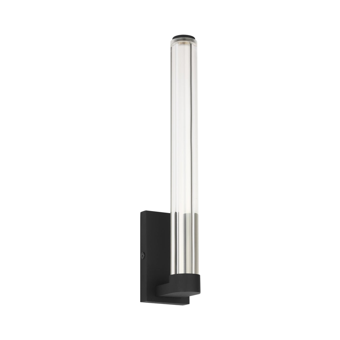 Reiya LED Wall Light in Nightshade Black.