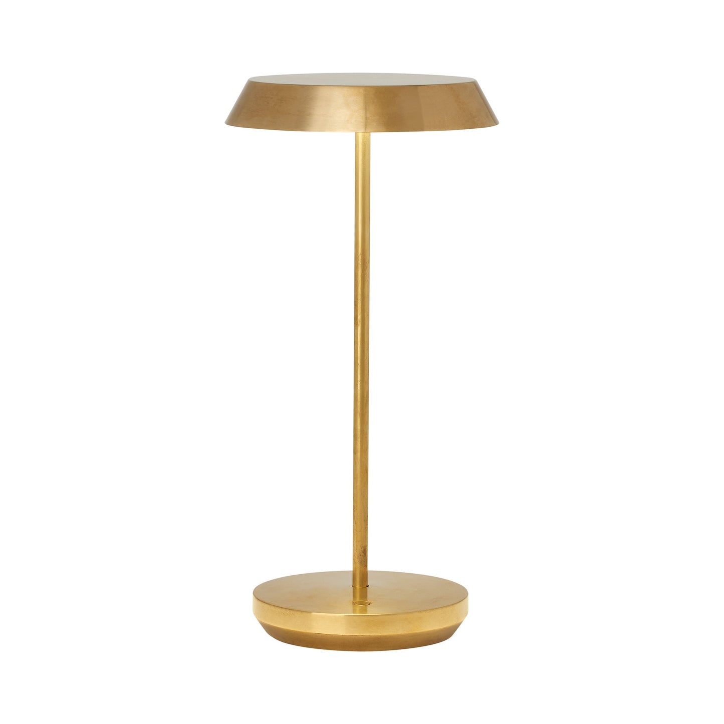 Tepa LED Table Lamp in Natural Brass (Large).