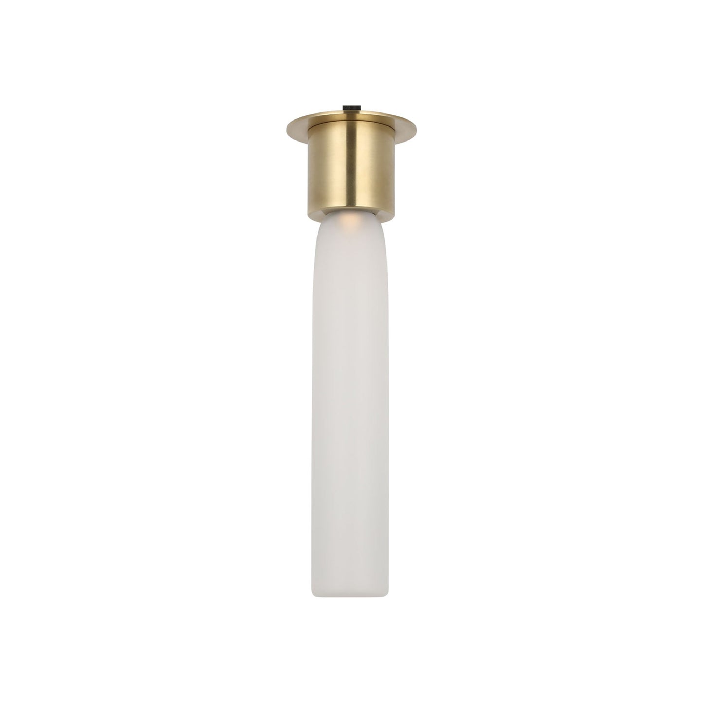 Volver LED Flush Mount Ceiling Light in Hand Rubbed Antique Brass (Medium).