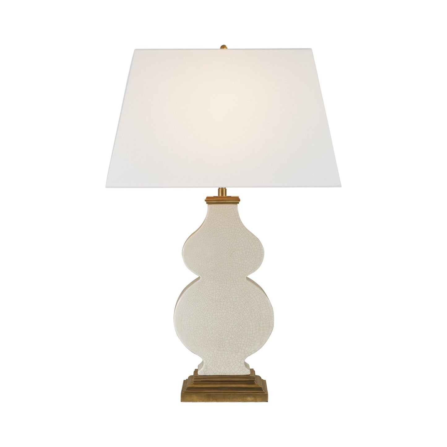 Anita Table Lamp in Tea Stain Crackle.