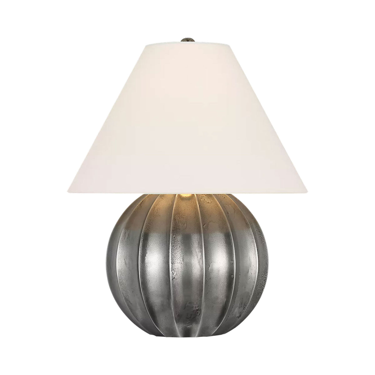 Barden Table Lamp in Museum Pewter.