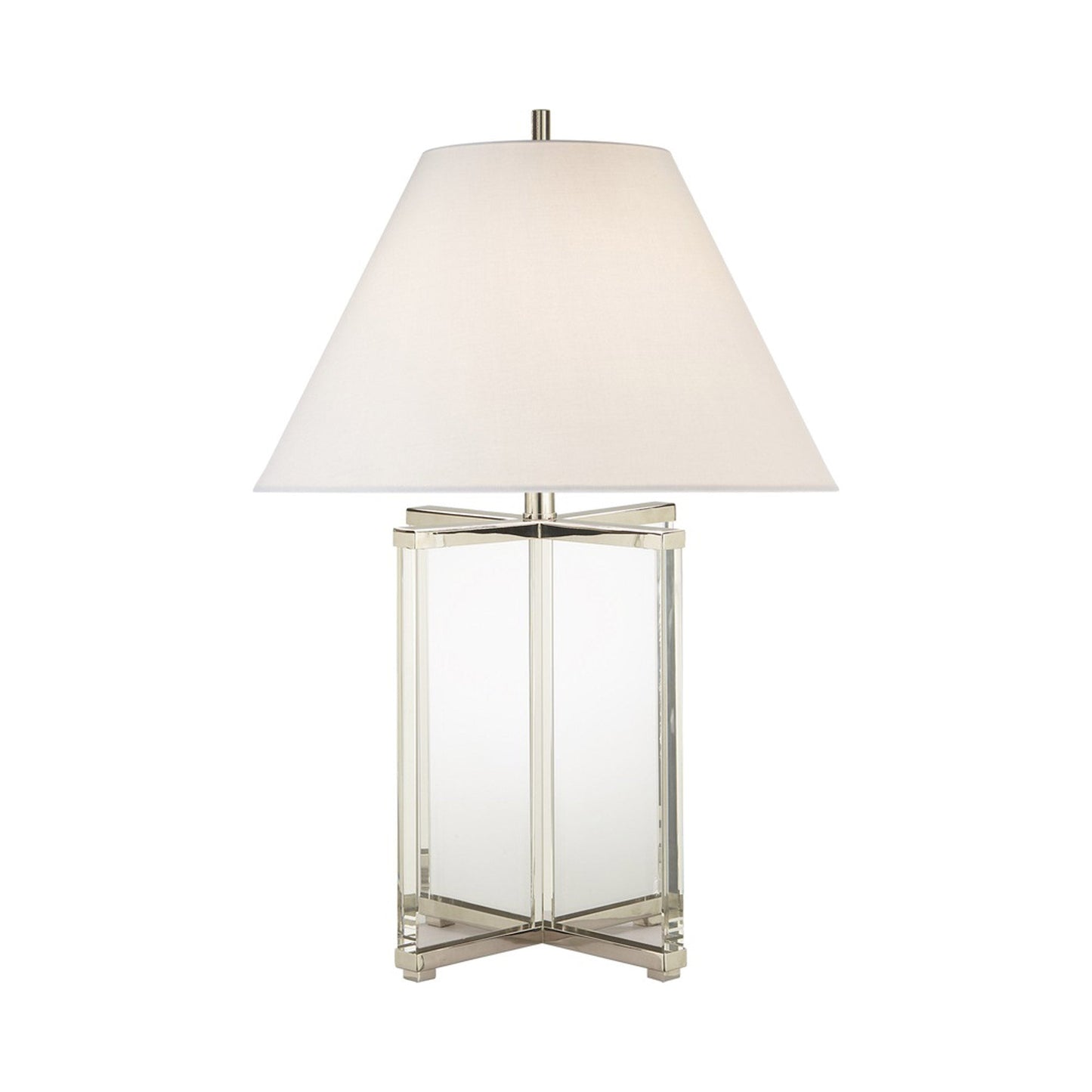 Cameron Table Lamp in Crystal.