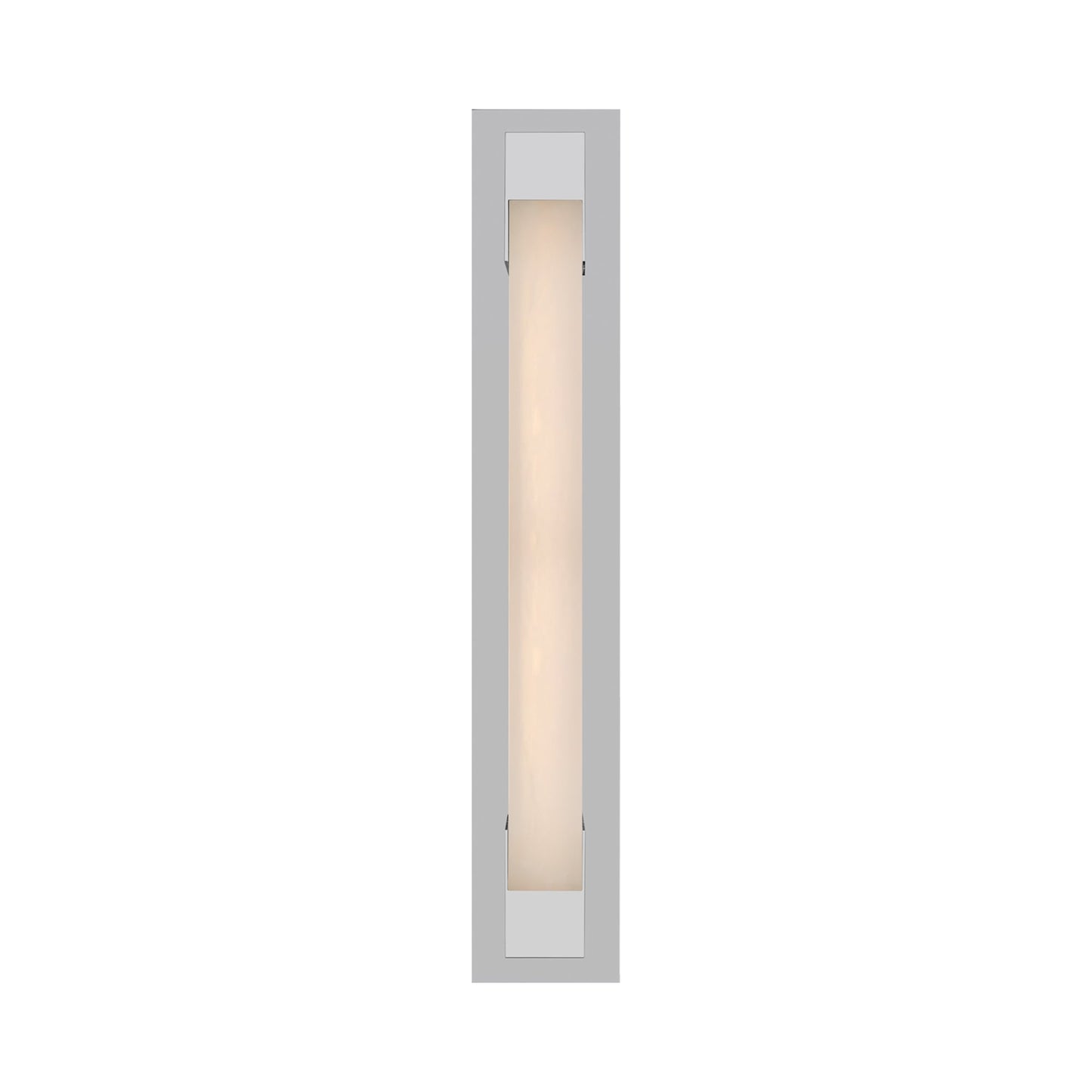 Covet LED Bracketed Bath Wall Light in Polished Nickel (26.25-Inch).